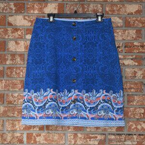 Lands' End Multicolored Skirt